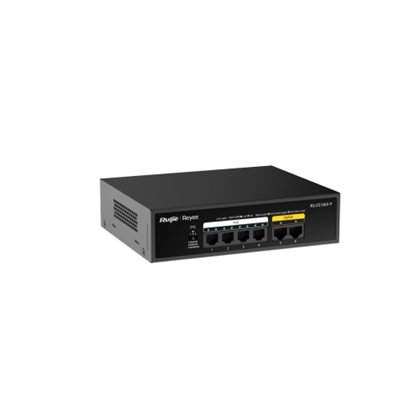 Picture of Komutators RG-ES106F-P, 6-Port 10/100 Mbps Unmanaged PoE Switch