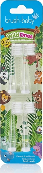 Picture of Kocówka BRUSH BABY_WildOnes kocówki do szczoteczki sonicznej 4szt.