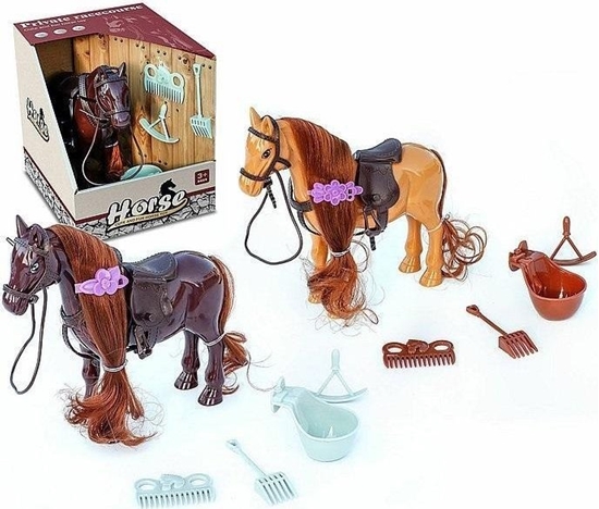 Picture of Konik z grzyw do czesania i akcesoriami MIX
