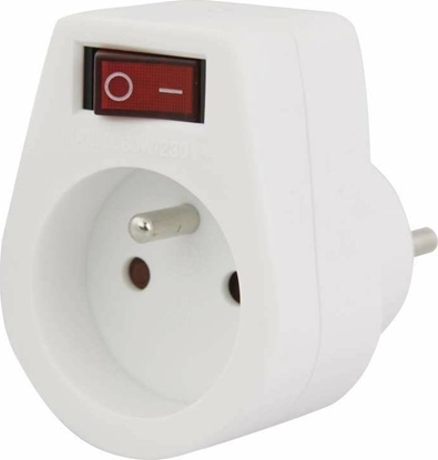 Picture of Konnoc DX-FZBK-01/01A rozboka 1x zásuvka s vypínaem