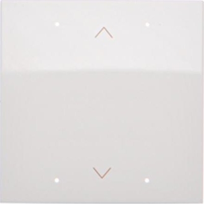 Изображение Kontakt-Simon Klawisz Kontakt-Simon 54 DKE11/11 dla pojedynczej rolety do czników i sterowników elektronicznych biay