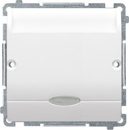 Изображение Kontakt-Simon cznik hotelowy Kontakt-Simon Basic BMWH2.02/11 podwójny z podwietleniem biay