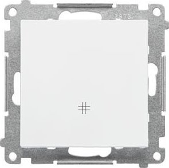 Picture of Kontakt-Simon cznik krzyowy Kontakt-Simon 55 TW7.01/111 modu 10 AX, 250V~, szybkozcza biay mat