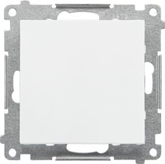 Изображение Kontakt-Simon cznik krzyowy Kontakt-Simon 55 TW7.01/X/111 bez piktogramu modu 10 AX, 250V~, szybkozcza biay mat