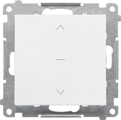 Attēls no Kontakt-Simon cznik roletowy Kontakt-Simon 55 TZW1K.01/111 trójpozycyjny 1-0-2 modu 10 A, 250V~, szybkozcza biay mat