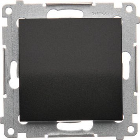 Picture of Kontakt-Simon cznik schodowy Kontakt Simon 54 DW6.01/X/49 bez piktogramu modu 10AX, 250V~, szybkozcza czarny