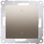 Attēls no Kontakt-Simon cznik aluzjowy Simon 54 trójpozycyjny 10A 250V zoty mat (DZW1K.01/44)