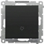 Изображение Kontakt-Simon Przycisk dzwonek Kontakt-Simon 55 TD1.01/149 modu 10 AX, 250V~, szybkozcza czarny mat