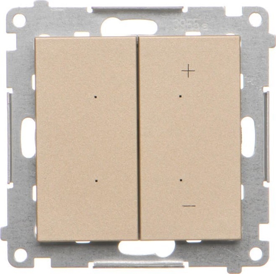 Picture of Kontakt-Simon ciemniacz Kontakt-Simon 55 TESL1.01/144 do LED ciemnialnych, klawiszowy modu szampaski mat