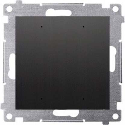 Изображение Kontakt-Simon Simon 54 GO Sterownik przyciskowy owietleniowy - 1 wyjcie 16A sterowany smartfonem WiFi 230V (modu) czarny mat DEW1W.01/49