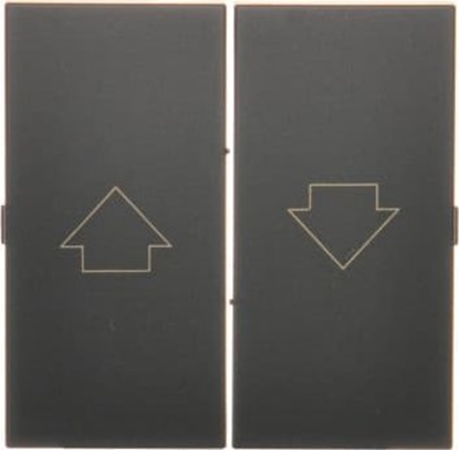 Attēls no Kontakt-Simon Simon 54 Klawisze do mechanizmu SZP1WM czarny mat DKZP1W/49