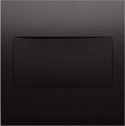 Attēls no Kontakt-Simon Simon 54 Zalepka ramki bez mostka mocowanie tylko na zatrzask do ramki do moduów wewn. w ramkach wielokrot. czarny mat DP/49