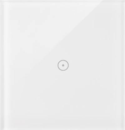 Attēls no Kontakt-Simon Simon Touch ramki Panel dotykowy S54 Touch, 1 modu, 1 pole dotykowe, biaa pera DSTR11/70