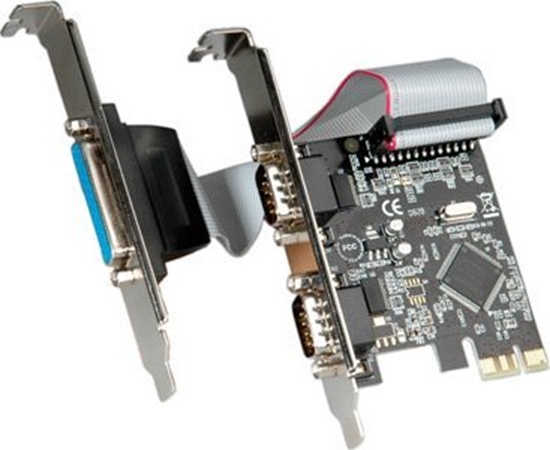 Picture of Value PCI-Express Adapter, 2x Serial RS232 D-Sub 9 + 1x Parallel EPP/ECP Ports