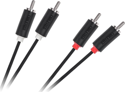 Attēls no Konwerter Cabletech Kabel 2RCA-2RCA 3m standard (1LL)