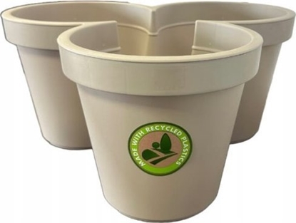 Attēls no Koopman Donica potrójna ogrodowa beowa zewntrzna 3 komory