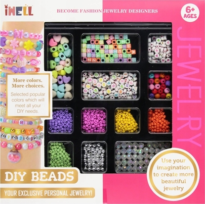 Attēls no KORAL DO NAWLEK BIZUTER 27X27X4 MC WB 48/96