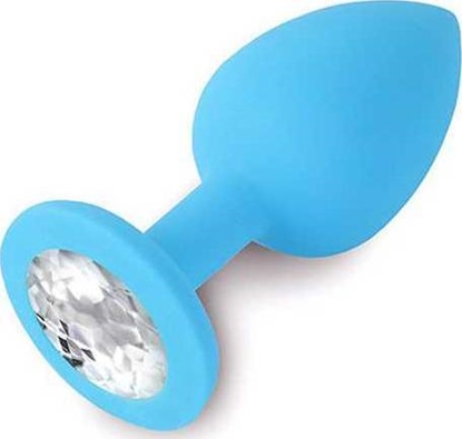 Attēls no Korek analny Dolce Piccante silikonowy S niebieski