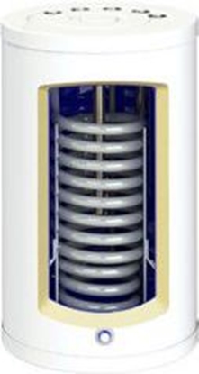 Attēls no Kospel Wymiennik c.w.u. stojcy z wownic spiraln TERMO TOP biay (SWK-120.A.TERMO-TOP.WHITE.PL )