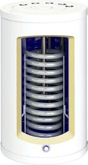 Picture of Kospel Wymiennik c.w.u. stojcy z wownic spiraln Termo Top WHITE / biay (SWK-140.A.TERMO-TOP.WHITE.PL)