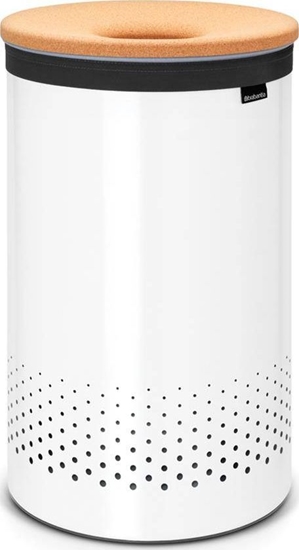 Изображение Kosz na pranie Brabantia WHITE 60L biay
