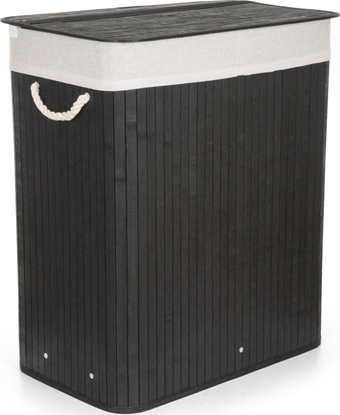 Picture of Kosz na pranie G21 Laundry box with partition G21 63555162, 105l, bamboo