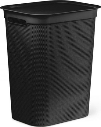 Picture of Kosz na pranie Rotho ROTHO Kosz na bielizn 50L BRISEN czarny uniwersalny