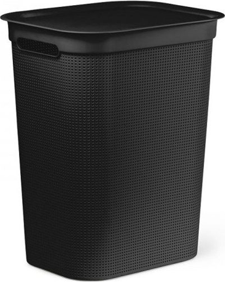Picture of Kosz na pranie Rotho ROTHO Kosz na bielizn 50L BRISEN czarny uniwersalny
