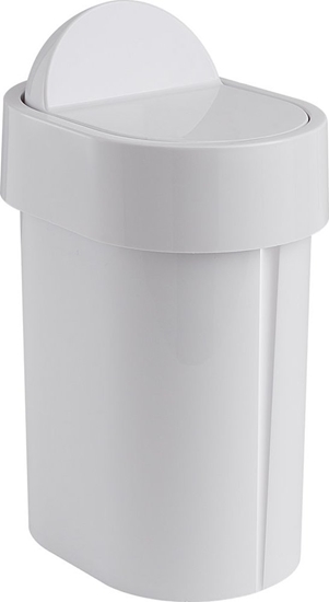 Изображение Kosz na pranie Sourcing TRASH BIN JUNIOR 8009 02 4,8 L WHITE