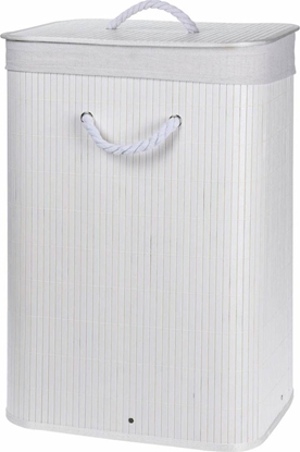 Attēls no Kosz na pranie Storage Solutions Kosz na pranie bambusowy biay