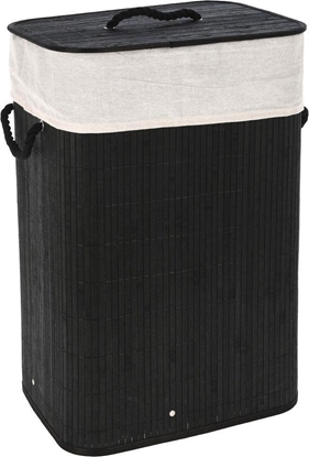 Attēls no Kosz na pranie Vilde 60L czarny