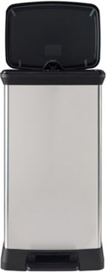 Picture of Kosz na mieci Curver na peda srebrny (45906)