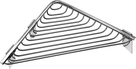 Picture of Koszyk prysznicowy KAPITAN Corner shelf for shower Kapitan NETS 96 36, chrome
