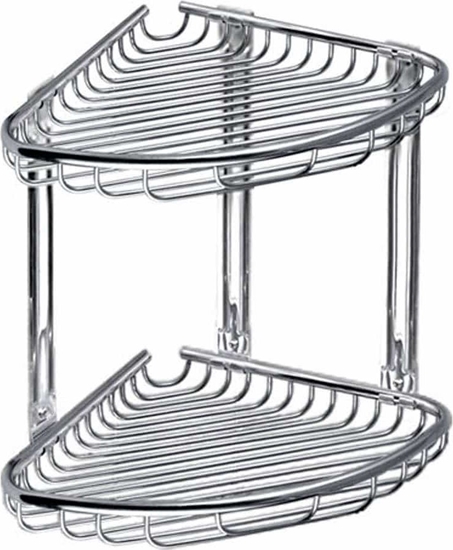 Picture of Koszyk prysznicowy KAPITAN Corner shelf for shower Kapitan NETS 96 37 77, chrome