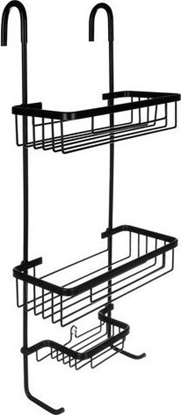 Attēls no Koszyk prysznicowy Malatec prostoktny czarny (00016723)