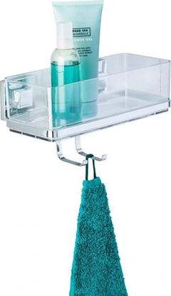 Picture of Koszyk prysznicowy Wenko rack prysznicowy Vacuum-Loc Quadro 25,5 x 15 cm stal nierdzewna chrom