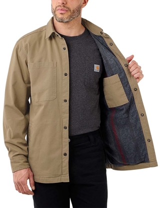 Attēls no Koszula Ocieplana Carhartt Rugged Flex Khaki