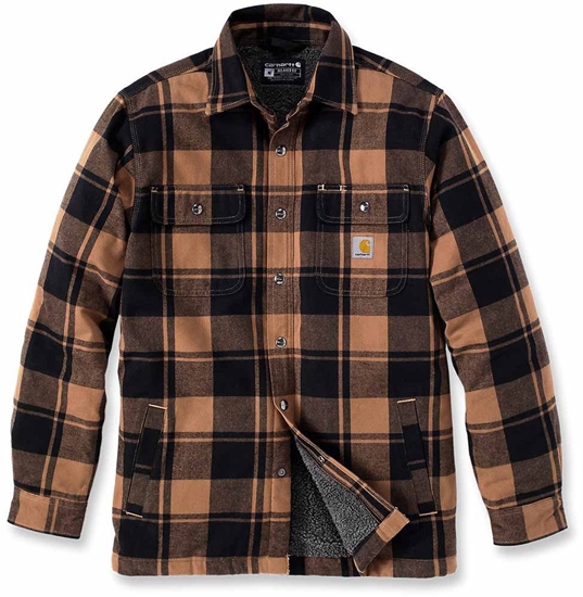 Picture of Koszula Wierzchnia Carhartt Heav Flannel Brown