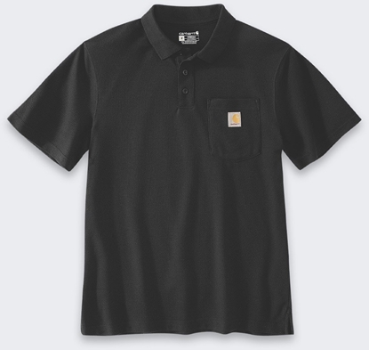 Attēls no Koszulka Carhartt Loose Polo Black