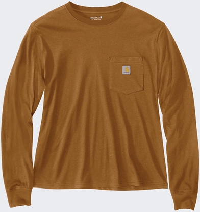 Attēls no Koszulka Carhartt LS Light Brown