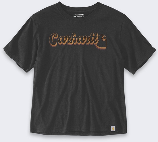 Picture of Koszulka Carhartt Script Graphic Tencel Black