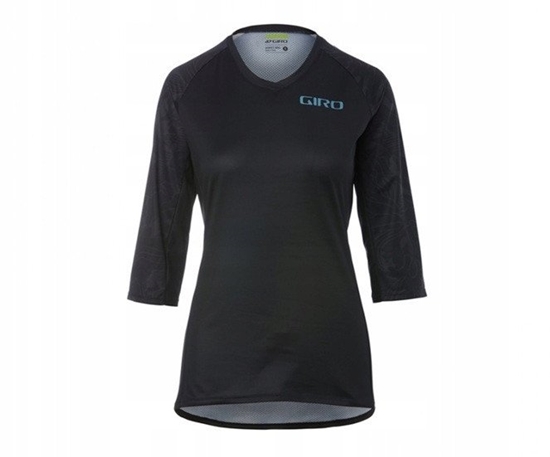 Picture of Koszulka damska GIRO ROUST JERSEY 3/4 rkaw black floral roz. S (DWZ)