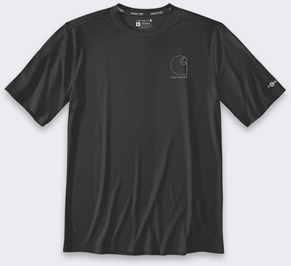 Attēls no Koszulka Sun Defender Lightweight Logo SS Black