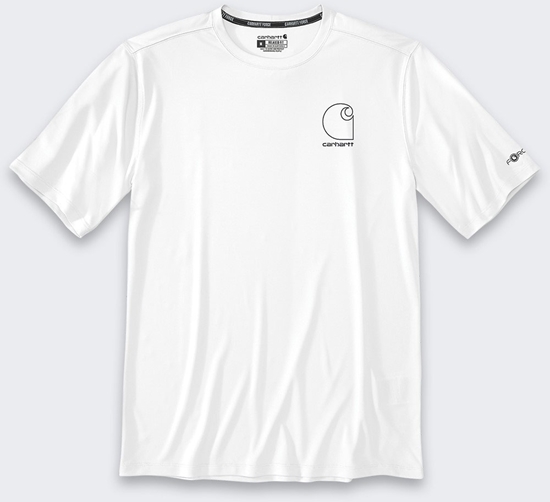 Изображение Koszulka Sun Defender Lightweight Logo SS White