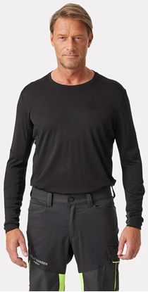 Изображение Koszulka Termoaktywna Helly Hansen Lifa Black
