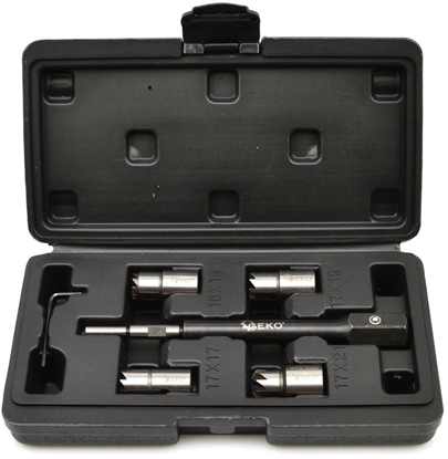 Attēls no Kpl. frezów do czyszenia gniazd wtryskiwaczy 5el.(30)