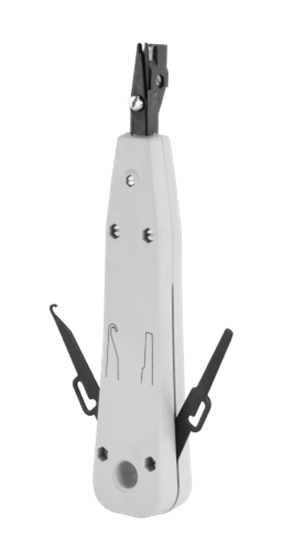 Изображение Kronas IDC termināļu paneļu un keystone moduļu instruments | CAT5E, CAT6, CAT6A, CAT7
