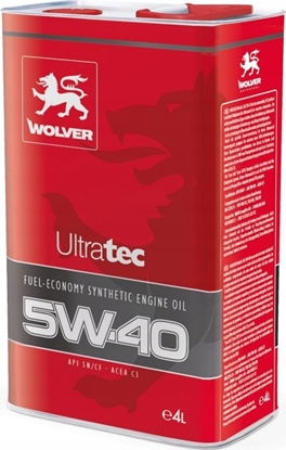 Picture of Kroon Oil MOTOR OIL WOLVER ULTRATEC 5W-40 4L