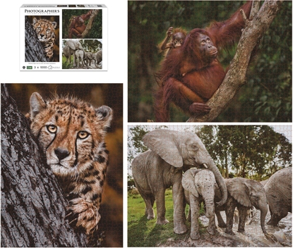 Изображение Krups Ambassador Wildlife Families 3x 1000 Pieces (Donal Boyd)