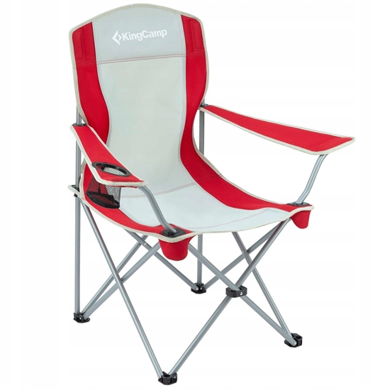 Picture of Krzeso na Pla Biwak Wdkarskie Turystyczne Skadane KING CAMP Red Grey